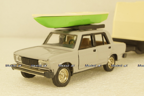 Ваз-2105 с прицепом Дача, Фирма Досуг 1:43