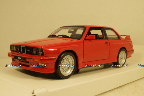 BMW 3-series M3 ( E30) 1988, red, BU21100R , Bburago 1:24