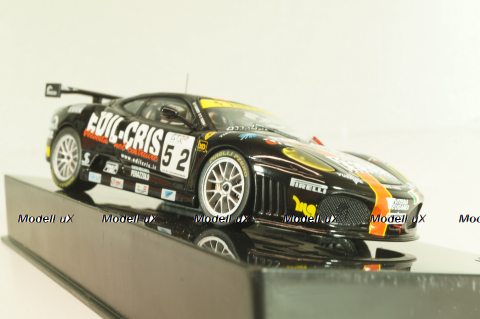 Ferrari F430 GT2 #52 2nd FIA GT Monza 2007, black, IXO 1:43
