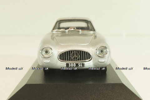 Mercedes-Benz 300 SL (W29) 1952, silver, 3301, Maxmodels 1:43