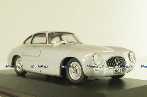 Mercedes-Benz 300 SL (W29) 1952, silver, 3301, Maxmodels 1:43