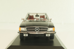 Mercedes-Benz 350 SL (R107) hardtop 1971, black, 430033451, Minichamps 1:43