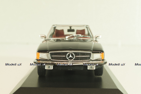 Mercedes-Benz 350 SL (R107) hardtop 1971, black, 430033451, Minichamps 1:43