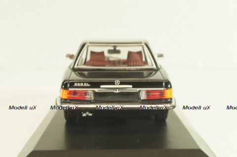 Mercedes-Benz 350 SL (R107) hardtop 1971, black, 430033451, Minichamps 1:43