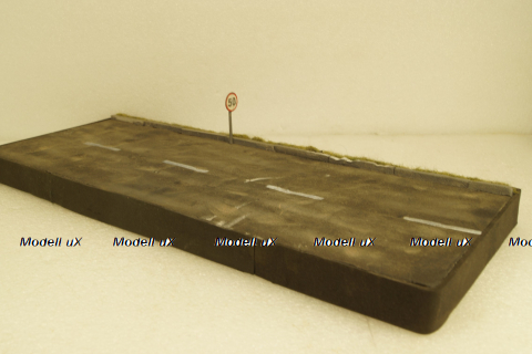 Диорама Дорожное полотно, Modellux 1:43