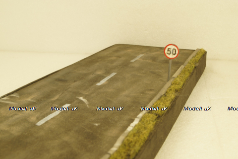 Диорама Дорожное полотно, Modellux 1:43