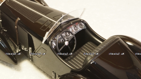 Mercedes SSK Count Trossi the black prince 1930, KK-Scale 1:18