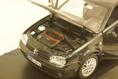 Volkswagen Rabbit (Golf) 4 GTI 1998 black-metallic, 188575, Norev 1:18