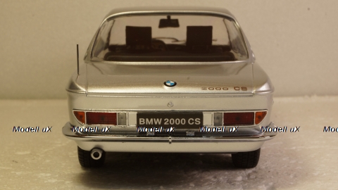 BMW 2000 CS Coupe 1965 silver, KK-Scale 1:18