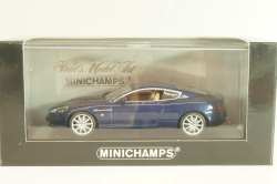 Aston Martin DB9 2003, blue, 400137321, Minichamps 1:43