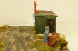 Диорама АЗС, Modellux 1:43