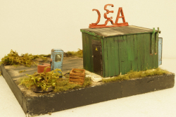 Диорама АЗС, Modellux 1:43