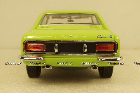 Ford Capri RS 2600 MKI 1970 lightgreen/black, 150089075, Minichamps 1:18