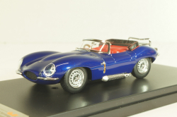 Jaguar XK SS Cabriolet 1957, blue metallic, PRD534, Premium X 1:43