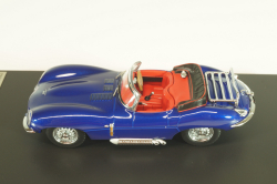 Jaguar XK SS Cabriolet 1957, blue metallic, PRD534, Premium X 1:43