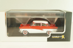 Ford Taunus 17M 1957, red/white, PRD387, PremiumX 1:43