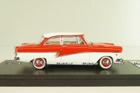 Ford Taunus 17M 1957, red/white, PRD387, PremiumX 1:43
