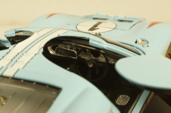 Ford GT40 MK II Dirty Version #1 24h LeMans 1966 Miles, Hulme, Shelby Collectibles 1:18