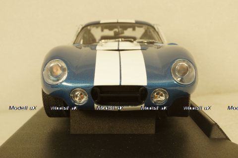Shelby Cobra Daytona Coupe #98 1965 blue, Shelby Collectibles 1:18