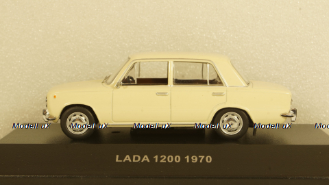 Ваз-2101 Жигули 1970г. Lada 1200, бежевый  лимит 999шт, Cars&Co 1:43