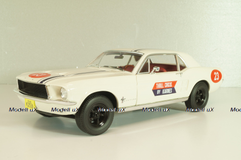 Ford Mustang 1967 from series "The Mod Squard", white, 13639, Greenlight 1:18