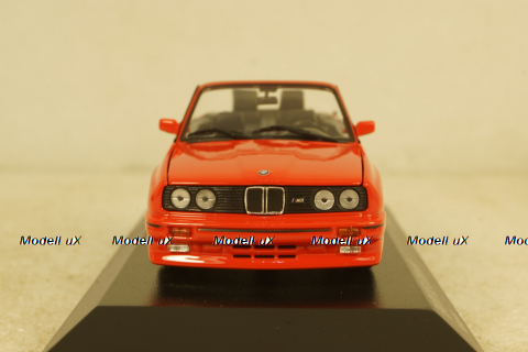 BMW M3 E30 Cabriolet 1980 red, 943020333, Minichamps 1:43