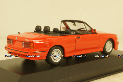 BMW M3 E30 Cabriolet 1980 red, 943020333, Minichamps 1:43
