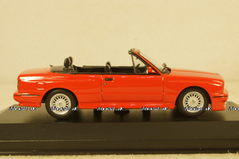 BMW M3 E30 Cabriolet 1980 red, 943020333, Minichamps 1:43