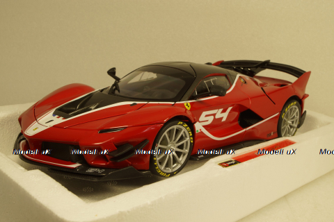 Ferrari FXX-K Evoluzione #54 red, Burago 1:18