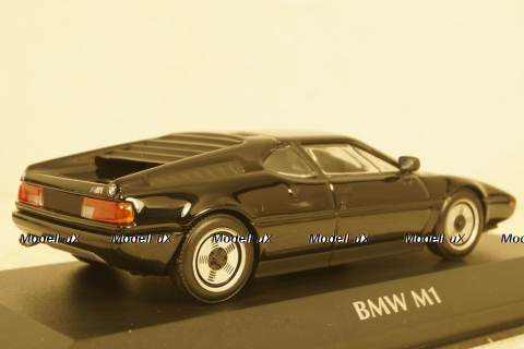 BMW M1 1979 black, 940025021, Maxichamps 1:43