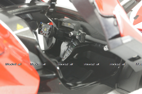 Ferrari FXX-K Evoluzione #54 red, Burago 1:18