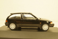 Honda Civic 1987 black, T9P-10004, Triple 9 1:43