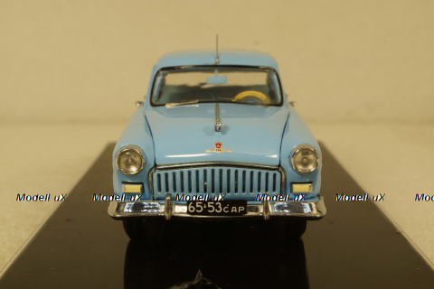 Газ М-21 Волга голубая, V43 (MTC) 1:43