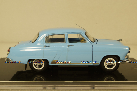 Газ М-21 Волга голубая, V43 (MTC) 1:43