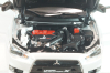 Mitsubishi Lancer Evo X 2008, silver, Viat 1:18