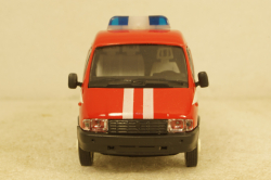 Газ-3221, Газель, пожарная 01,Агат 1:43