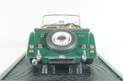 Morgan 4/4 series II 1955, green, 08111G, Kyosho 1:18