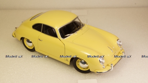 Porsche 356A yellow, S1802805, Solido 1:18