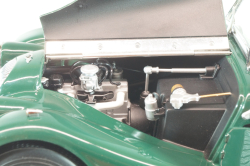 Morgan 4/4 series II 1955, green, 08111G, Kyosho 1:18