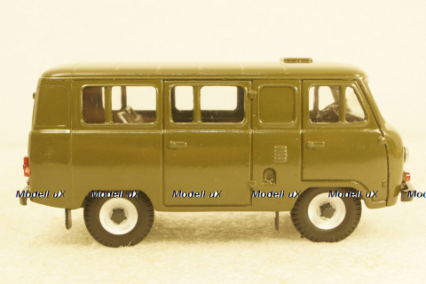 Уаз-3962, хаки, Агат 1:43