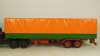 TRAILER FOR TRUCK (прицеп) orange/green, TRL002, IXO 1:43