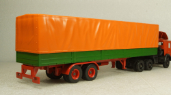 TRAILER FOR TRUCK (прицеп) orange/green, TRL002, IXO 1:43