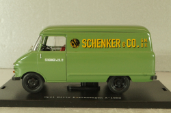 Opel Blitz A delivery van Schenker&Co. 1960, green, Bing 1:43