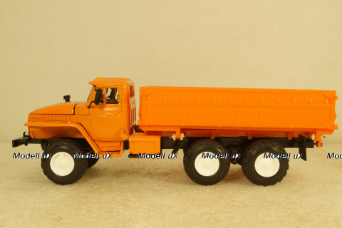 Урал-5557, оранжевый, Элекон 1:43