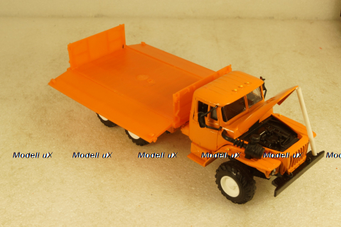 Урал-5557, оранжевый, Элекон 1:43