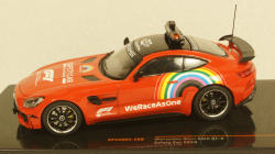 MERCEDES GT-R AMG F1 SAFETY CAR MUGELLO GP 1.000th FERRARI GP 2020 Bernd Maylander, IXO 1:43