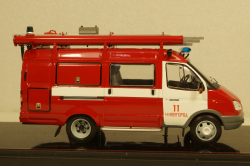 АПП-0,5-2,0 (Газ-2705 "Газель") черные номера, TruckTyr 1:43