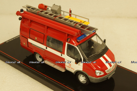 АПП-0,5-2,0 (Газ-2705 "Газель") черные номера, TruckTyr 1:43