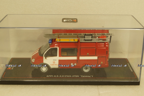 АПП-0,5-2,0 (Газ-2705 "Газель") черные номера, TruckTyr 1:43