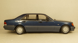 Mercedes S500 W140 1994 blue, iScale 1:18